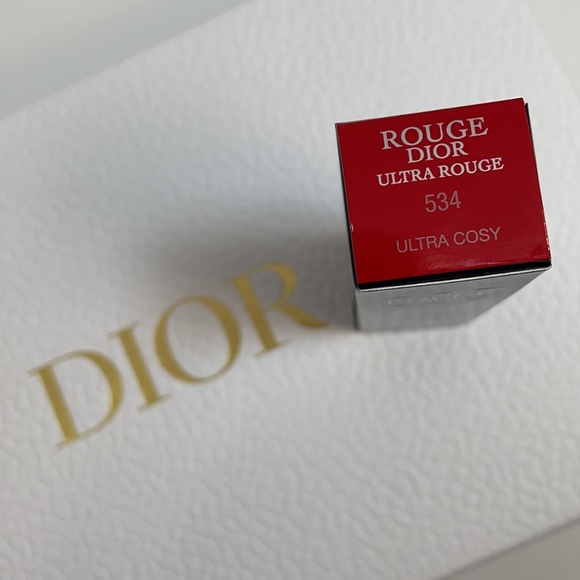 ❤️🎉HP🎉DIOR💄ROUGE DIOR-ULTRA ROUGE-SATIN-534 ULTRA COSY-LIMITED EDITION - Picture 10 of 15